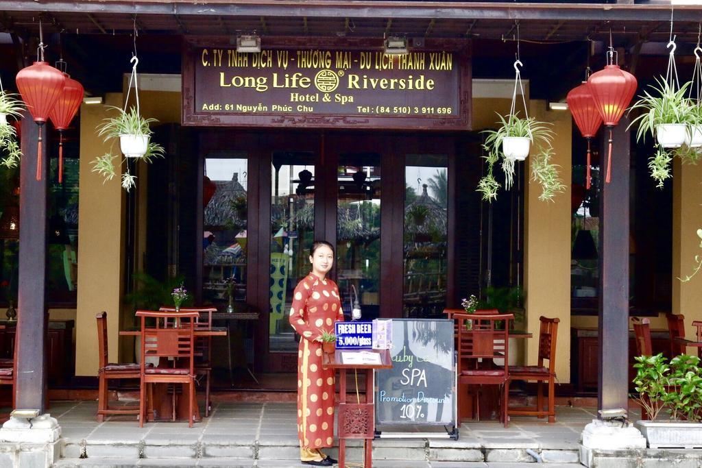 Long Life Riverside Hotel Hoi An Exterior foto